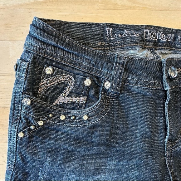 LA Idol Bootcut Jeans/Size 5 - Picture 7 of 12